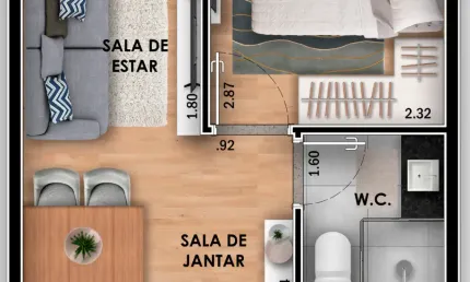 Lindo  apartamento de 01 dorm a 650m do metrô vila  matilde