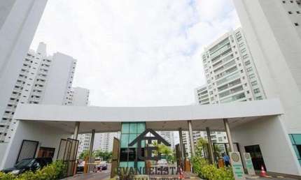Apartamento de luxo mobiliado para aluguel 4 suítes, Le Parc, Paralela, Salvador - Ba.