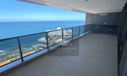Apartamentos com 4 suítes, vista mar, novo, 3 vagas, no Morro do Ipiranga