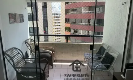 Apartamento mobiliado para Locação em Salvador/BA, Pituba, 4 quartos 2 vagas