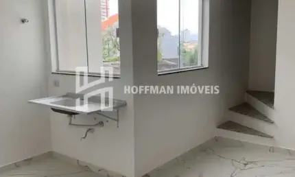 Aoartamento cobertura no bairro campestre/santa maria santo andré, bem na divisa de são caetano.