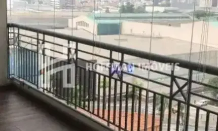 Apartamento para locação face sol no bairro  Jardim, em Santo André/SP com 135 m².