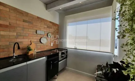 2 dorm (1 suíte) sala para 2 ambientes, sacada gourmet