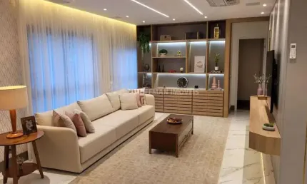 Apartamento com 3 suítes 3 vagas a venda no jardim em santo andré