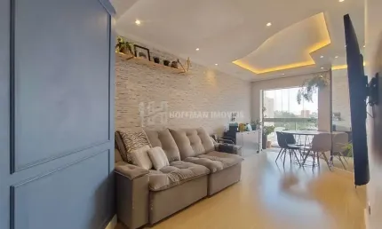 Apartamento à venda com 02 dormitórios, 01 suíte e 01 vaga de garagem no Bairro Santo Antônio