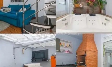 Cobertura à venda com espaço gourmet e hidromassagem no Bairro Santa Maria