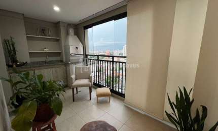 Apartamento à venda com 03 dormitórios, 02 vagas e Varanda Gourmet no Bairro Santa Paula