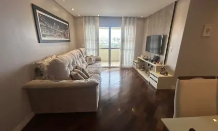 Apartamento de 76m² com 02 dormitórios, 01 suite, 02 vagas e lazer completo - Jardim Santo Antonio