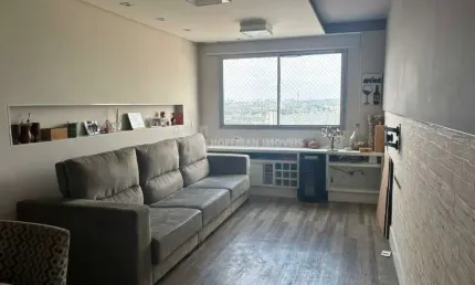 Apartamento com 3 dormitórios 1 suíte 1 vaga a venda porteira fechada no Centro de SCS