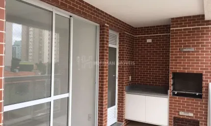 apartamento com sacada gourmet no bairro santa paula!