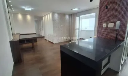 Apartamento com 2 dormitórios 1 suíte 2 vagas e sacada gourmet no barcelona a venda
