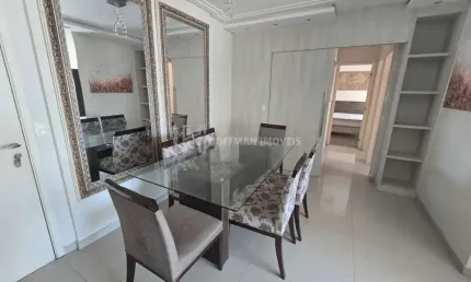 Apartamento mobiliado de 03 dormitórios, 01 suíte, 02 vagas para alugar no bairro cerâmica - scs sp