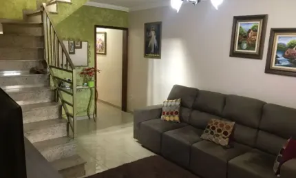 Sobrado à venda com 3 quartos e 2 wc's no parque marajoara, santo andré, sp