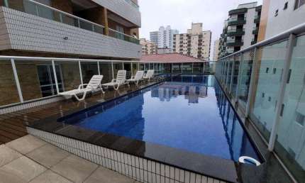Apartamento para Venda em Praia Grande, Ocian, 2 dormitórios, 1 suíte, 2 banheiros, 1 vaga