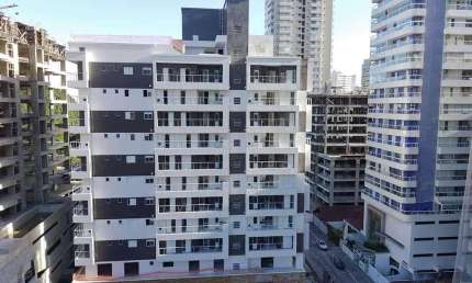 Apartamento para Venda em Praia Grande, Canto do Forte, 2 dormitórios, 1 suíte, 1 banheiro, 1 vaga