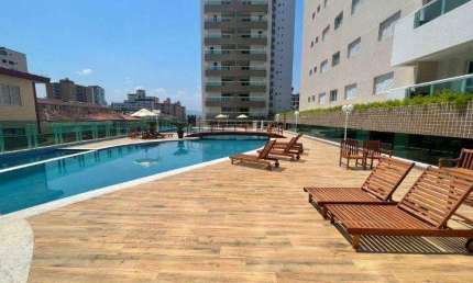 Apartamento para Venda em Praia Grande, Boqueirão, 2 dormitórios, 1 suíte, 1 banheiro, 1 vaga