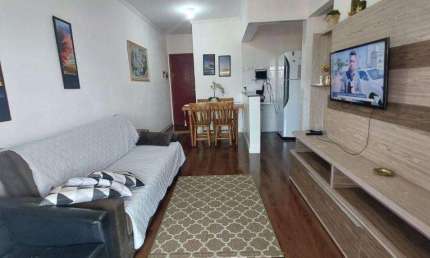 Apartamento para Venda em Praia Grande, Canto do Forte, 1 dormitório, 1 banheiro, 1 vaga