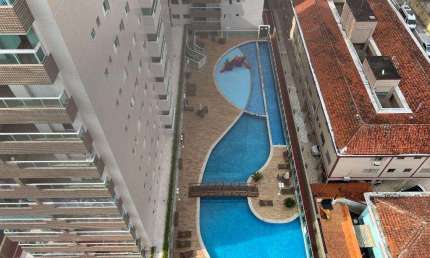 Apartamento para Venda em Praia Grande, Boqueirão, 2 dormitórios, 1 suíte, 1 banheiro, 1 vaga