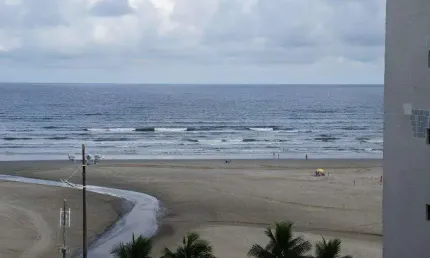 Apartamento para venda em praia grande, vila guilhermina, 3 dormitórios, 1 suíte, 2 banheiros, 2 vagas