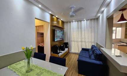 Apartamento para Venda em Praia Grande, Boqueirão, 2 dormitórios, 1 suíte, 1 banheiro, 1 vaga