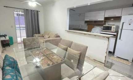 Apartamento para Venda em Praia Grande, Maracanã, 2 dormitórios, 1 suíte, 1 banheiro, 1 vaga