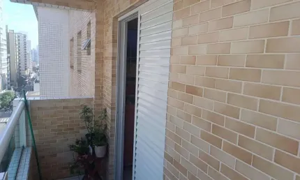 Apartamento para Venda em Praia Grande, Canto do Forte, 2 dormitórios, 1 suíte, 2 banheiros, 1 vaga