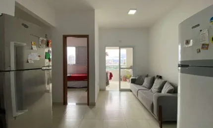Apartamento para Venda em Praia Grande, Canto do Forte, 2 dormitórios, 1 suíte, 2 banheiros, 1 vaga