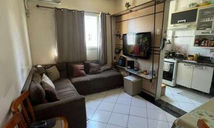 Apartamento para Venda em Praia Grande, Aviação, 1 dormitório, 1 banheiro, 1 vaga