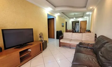 Apartamento para Venda em Praia Grande, Guilhermina, 3 dormitórios, 2 suítes, 3 banheiros, 2 vagas