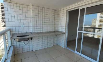 Apartamento para Venda em Praia Grande, Guilhermina, 2 dormitórios, 2 suítes, 2 banheiros, 2 vagas