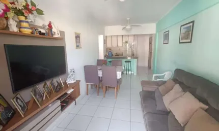 Apartamento para venda em praia grande, canto do forte, 1 dormitório, 1 banheiro, 1 vaga