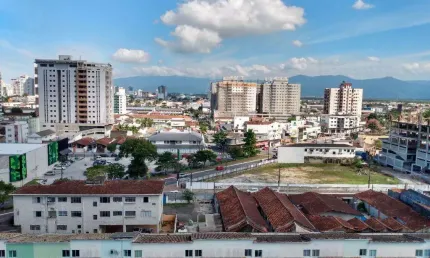 Apartamento para Venda em Praia Grande, Canto do Forte, 3 dormitórios, 1 banheiro, 1 vaga