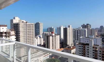 Apartamento para Venda em Praia Grande, Aviação, 2 dormitórios, 2 suítes, 3 banheiros, 2 vagas