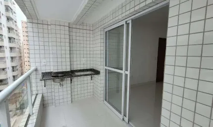 Apartamento para Venda em Praia Grande, Canto do Forte, 2 dormitórios, 1 suíte, 2 banheiros, 1 vaga