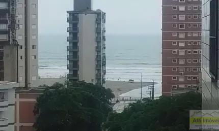 Apartamento para Venda em Praia Grande, Guilhermina, 1 dormitório, 1 banheiro, 1 vaga
