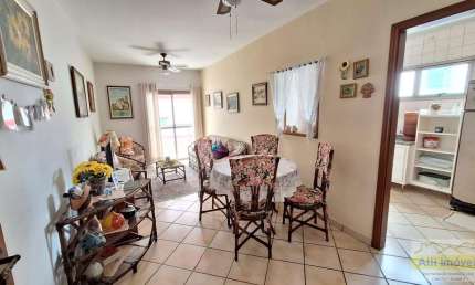 Apartamento para Locação em Praia Grande, Canto do Forte, 2 dormitórios, 1 suíte, 3 banheiros, 1 vaga