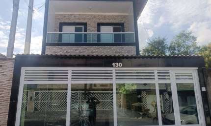 Casa em Condomínio para Venda em Praia Grande, Tude Bastos (Sítio do Campo), 2 dormitórios, 1 banheiro, 1 vaga