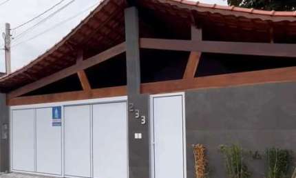 Casa para Venda em Praia Grande, Tupi, 4 dormitórios, 1 suíte, 2 banheiros, 4 vagas