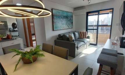 Apartamento para Venda em Praia Grande, Canto do Forte, 2 dormitórios, 1 suíte, 2 banheiros, 2 vagas