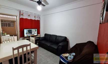 Apartamento para Venda em Praia Grande, Canto do Forte, 2 dormitórios, 1 banheiro, 1 vaga