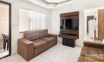 Casa para Venda em Praia Grande, Ocian, 3 dormitórios, 1 suíte, 3 banheiros, 2 vagas