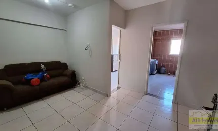Kitnet para Locação em Praia Grande, Canto do Forte, 1 dormitório, 1 banheiro, 1 vaga