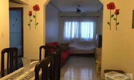 Apartamento para Locação em Praia Grande, Canto do Forte, 2 dormitórios, 1 suíte, 3 banheiros, 1 vaga