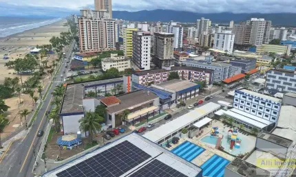 Apartamento 1 dormitório para Venda em Praia Grande, Mirim, 1 dormitório, 1 banheiro, 1 vaga