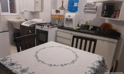 Apartamento 1 dormitório para locação em praia grande, canto do forte, 1 dormitório, 1 banheiro, 1 vaga