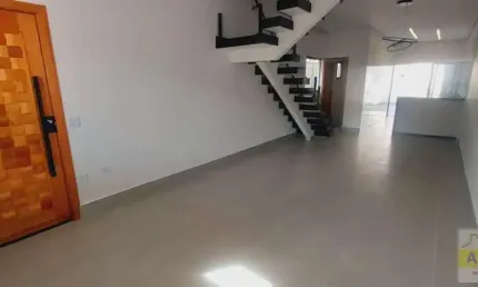 Sobrado para Venda em Praia Grande, Guilhermina, 3 dormitórios, 3 suítes, 2 vagas