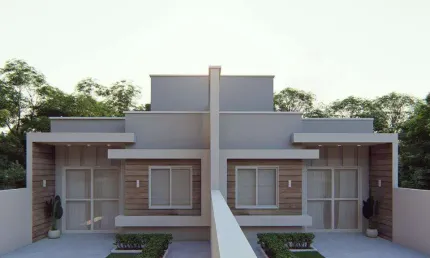 Casa para venda em palhoça, vale verde, 2 dormitórios, 1 suíte, 1 banheiro, 1 vaga