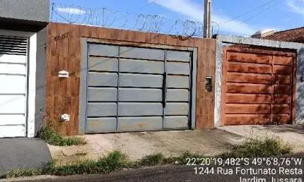 Casa para Venda em Bauru, Residencial Jardim Jussara, 1 dormitório, 1 banheiro, 1 vaga