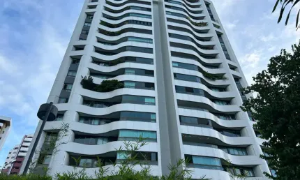 Apartamento com 200m² - 4 suítes - aluguel - jaqueira - recife