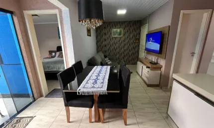 Casa para Venda em Fazenda Rio Grande, NAÇÕES -1, 2 dormitórios, 1 suíte, 2 banheiros, 2 vagas